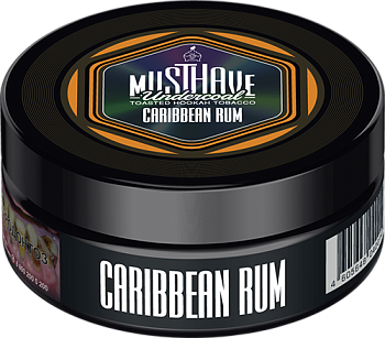 Табак Must Have Undercoal, 25гр "Caribbean Rum / Карибский Ром"